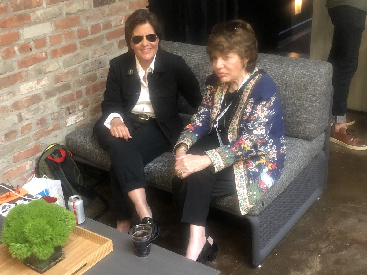 brooke's tweet image. The only person who @karaswisher is terrified of. Her mother. #lucky cc @jeffreyswisher #CodeCommerce