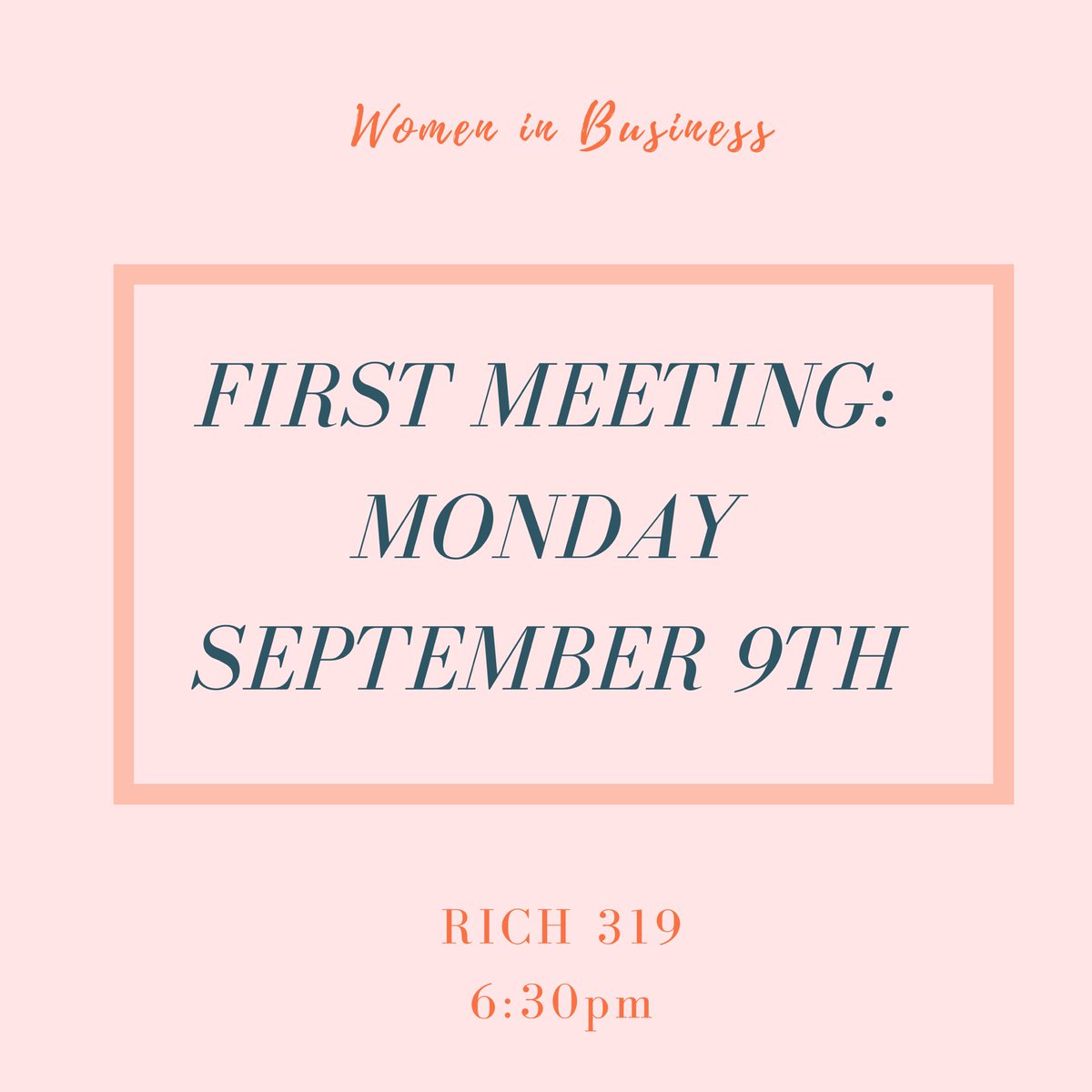 WIBOswego's tweet photo. Our first meeting is tonight at 6:30 pm! All majors are welcome. We hope to see you there! https://t.co/aJ5u0HyXCx