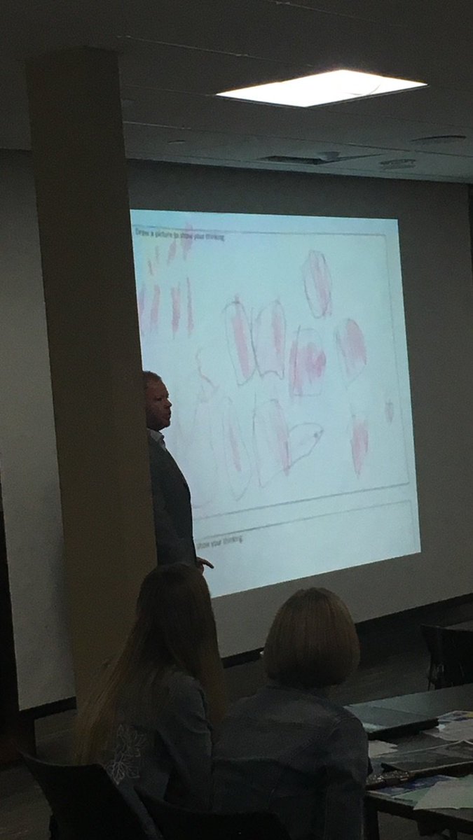 Jeffco_Math's tweet photo. Using problem solving to leverage student voice and support students' social emotional self. Graham Fletcher reminds us when it comes to student thinking, "There's gold out there. Sometimes, we just don't mine the gold." 
#Jeffcomathinstruction #Jeffcogenerations #Jeffcoschoolsfn https://t.co/sHD5TCdMJp