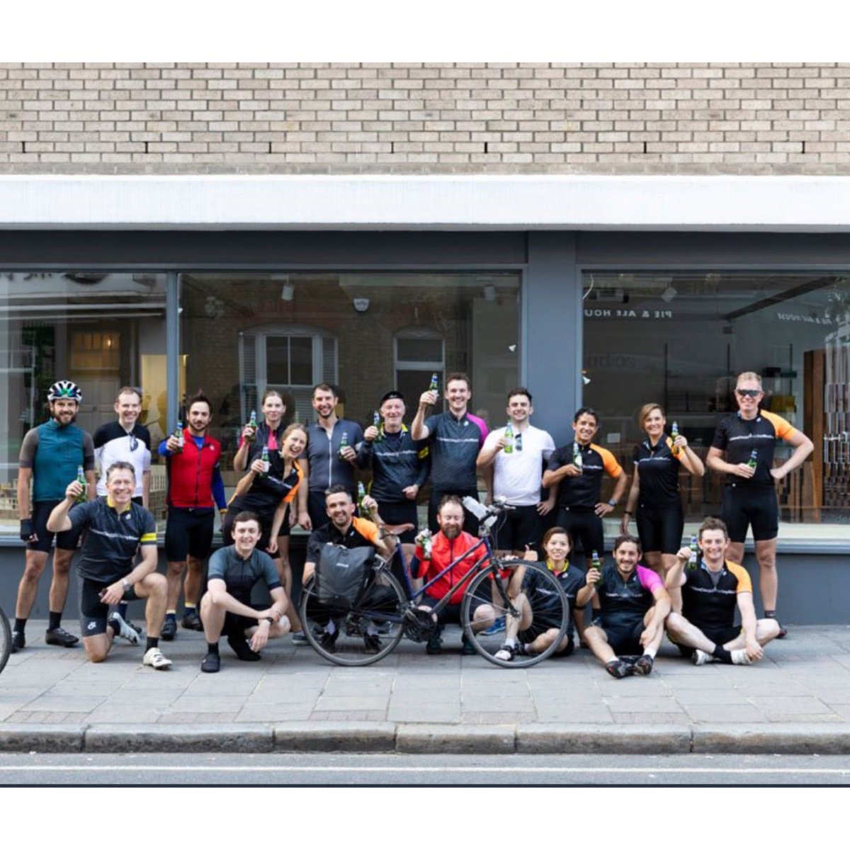 _andrewabraham's tweet photo. Great weekend cycling from Bath to London for the Feilden Clegg Bradley Studios annual office to office. 25 people in total with representation from our Bath, London, Manchester and Belfast offices. Great turnout and great people! Now on to the next one 👍🏻 #o2o #irelandnext https://t.co/jw9EW5E3zt