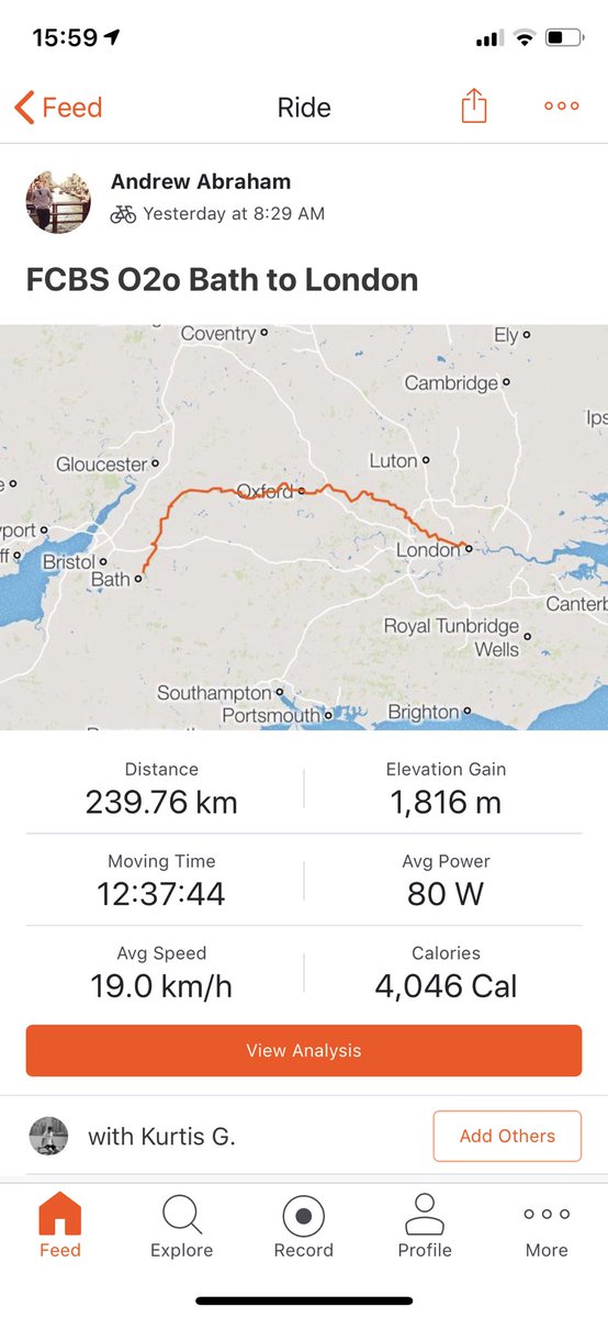 _andrewabraham's tweet photo. Great weekend cycling from Bath to London for the Feilden Clegg Bradley Studios annual office to office. 25 people in total with representation from our Bath, London, Manchester and Belfast offices. Great turnout and great people! Now on to the next one 👍🏻 #o2o #irelandnext https://t.co/jw9EW5E3zt