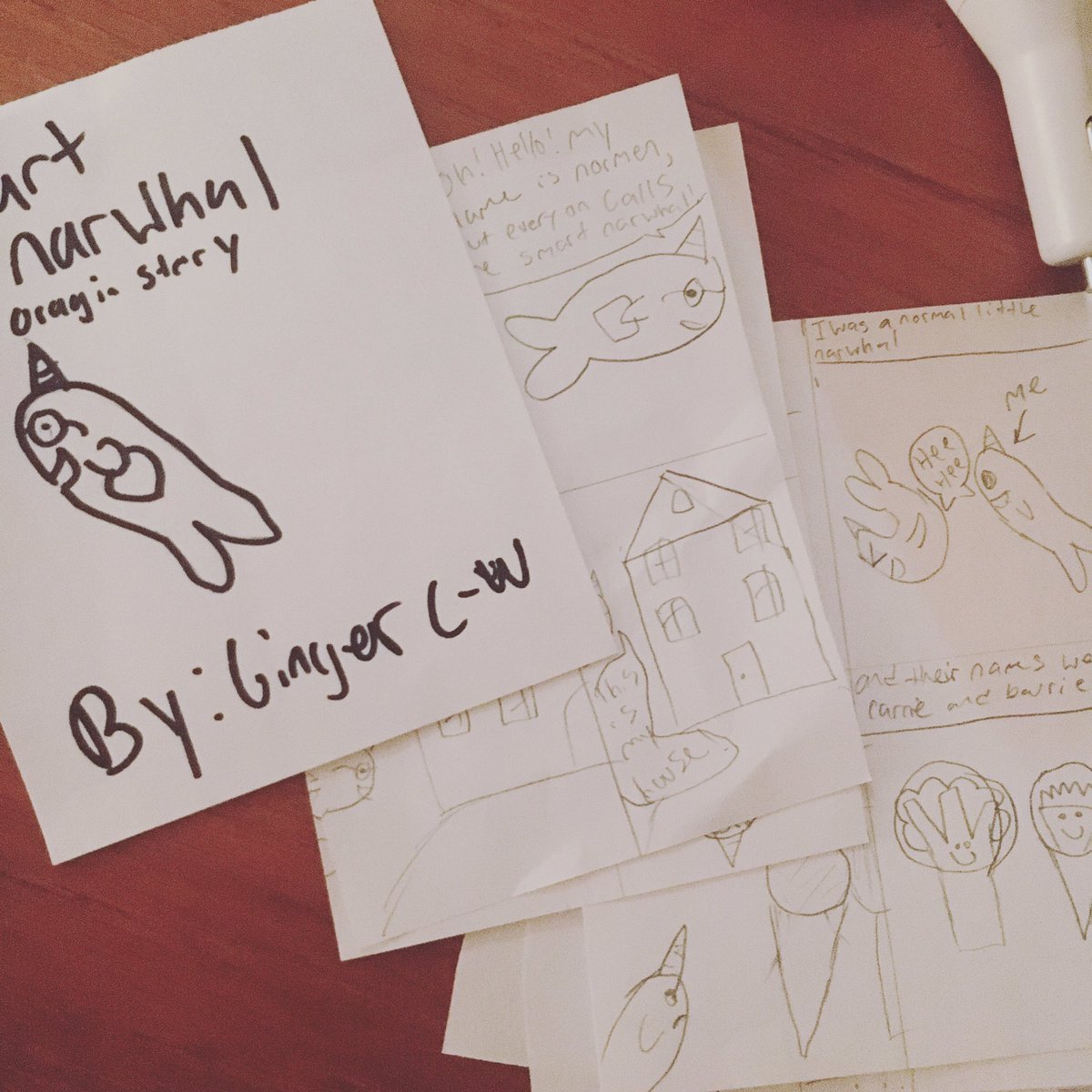 Ginger and I will be at <a href="/SPXcomics/">SMALL PRESS EXPO</a> this Saturday (not Sunday)at table D5A and she will have SPX-debut Veggie Team comics and a new mini about “Smart Narwhal.” Come see us! Oh and I’ll have things too.