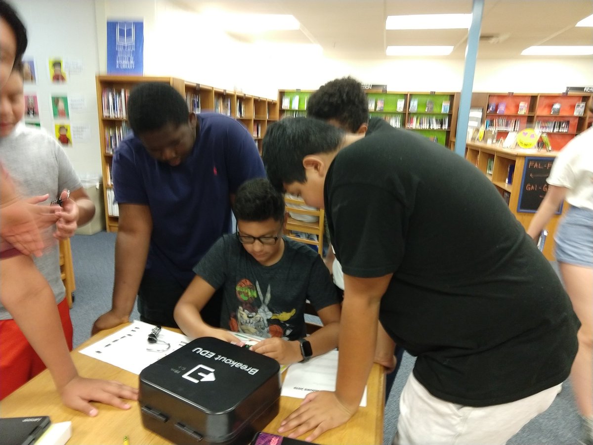 Beth Bryden-Miller (@brydenmiller) on Twitter photo Breakout boxes make orientation a team effort <a href="/LibrarySRMS/">SRMS Library</a>. How else to use map reading, script acting and lock busting skills? Your turn this week, 7th grade! <a href="/SRMS_Official/">Seneca Ridge Middle</a>, we can make one for faculty meetings. Breakout boxes make orientation a team effort <a href="/LibrarySRMS/">SRMS Library</a>. How else to use map reading, script acting and lock busting skills? Your turn this week, 7th grade! <a href="/SRMS_Official/">Seneca Ridge Middle</a>, we can make one for faculty meetings.
