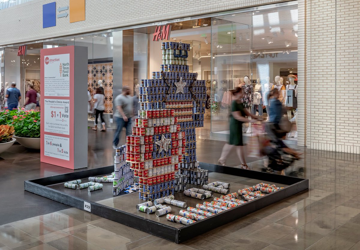 CONSOREngineers's tweet photo. Help us fight hunger by voting for @CONSOREngineers in @CanstructionDAL! Visit https://t.co/mbMF2dzgG0! $1=1 vote. We used 1,200 food cans to build Captain America in support of HEROES Against Hunger, and all cans will be donated to the @ntfb
#CanstructionDallas #CONSORimpact https://t.co/HU9ru8bCG2