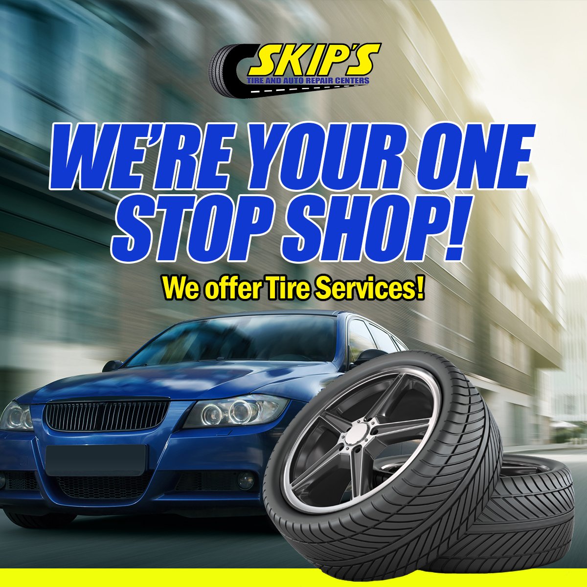 Need new tires or a tire rotation? We've got you covered! Call us to make your appointment today!