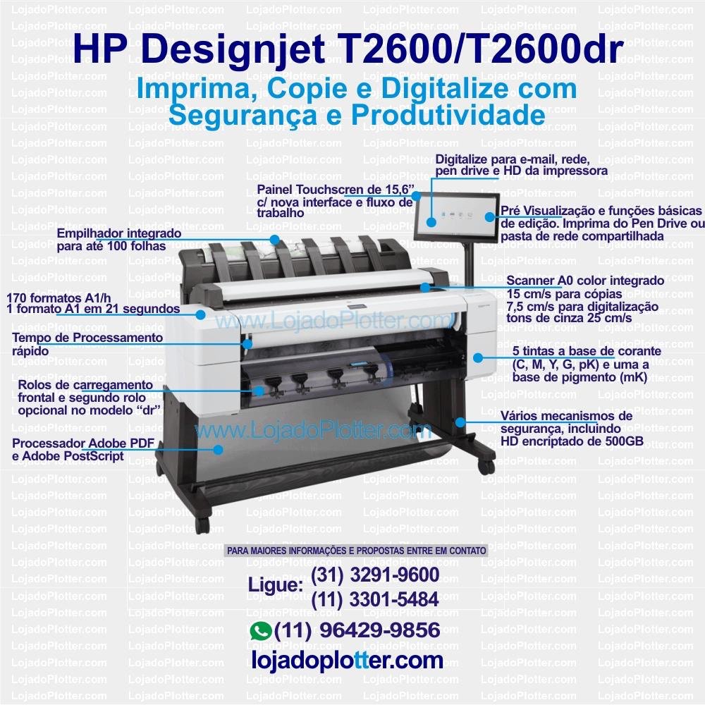 lojadoplotter's tweet image. Nova Plotter HP DesignJet T2600. Saiba tudo sobre este Multifuncional de Grande Formato na Loja do Plotter. Solução completa de Impressão, Cópia e Digitalização até formato A0, com produtividade e baixo custo
#plotter #plotterhp @lojadoplotter #T2600