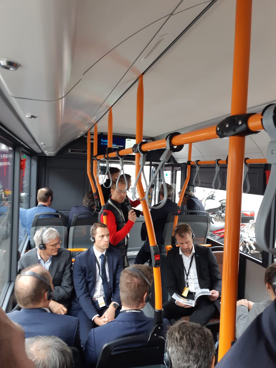 VDL_BusCoach's tweet photo. Today was the official opening of the factory of @Porsche, where the new electric #Porsche will be made. Hundreds of journalists from all over the world were brought to various locations with electric VDL #Citeas. We are very proud to have contributed to this great event! https://t.co/PHk292EAWp
