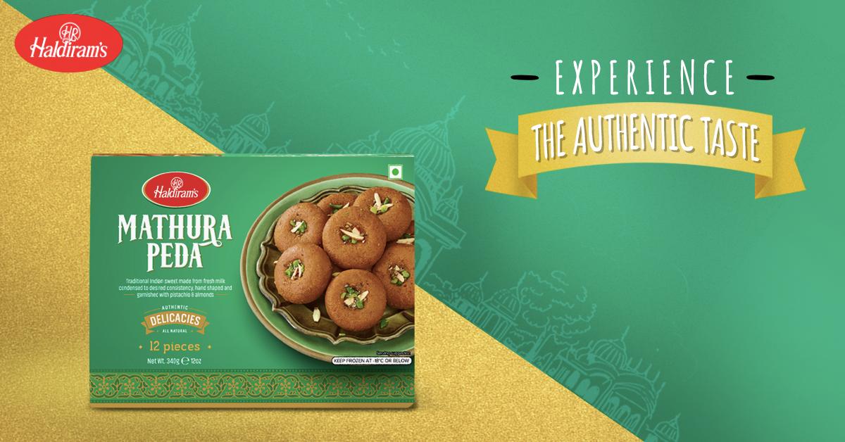 HaldiramSnacks's tweet photo. Savor the essence of regional sweets with Haldiram’s.

#Haldirams  #mathurapeda https://t.co/3rxH6R9F2i
