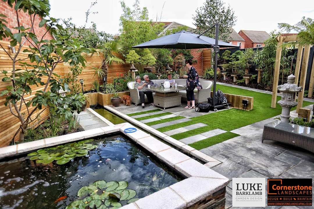 A recent project we completed in #corby. Designed by luke barklamb garden design, construction work by <a href="/Cornerscapes/">Cornerstone</a>. Loved working on this project. Look us up and get in touch if your interested in getting a new garden for #summer2020 #ketteringhour