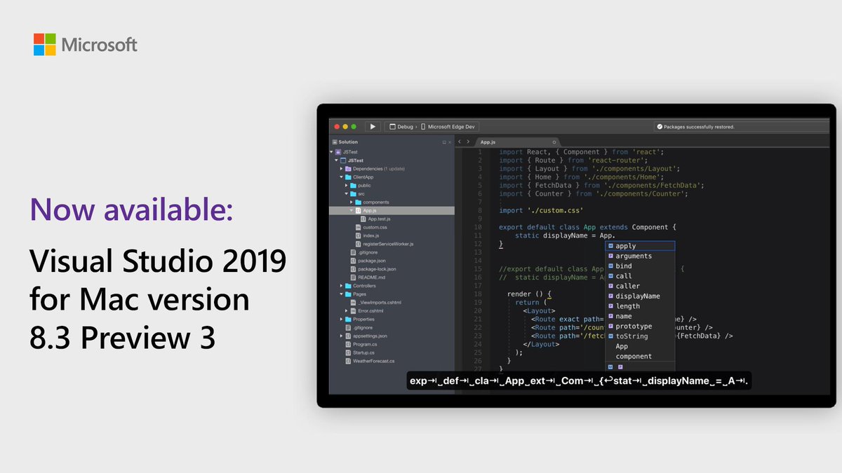 What is visual studio for mac preview - infonp