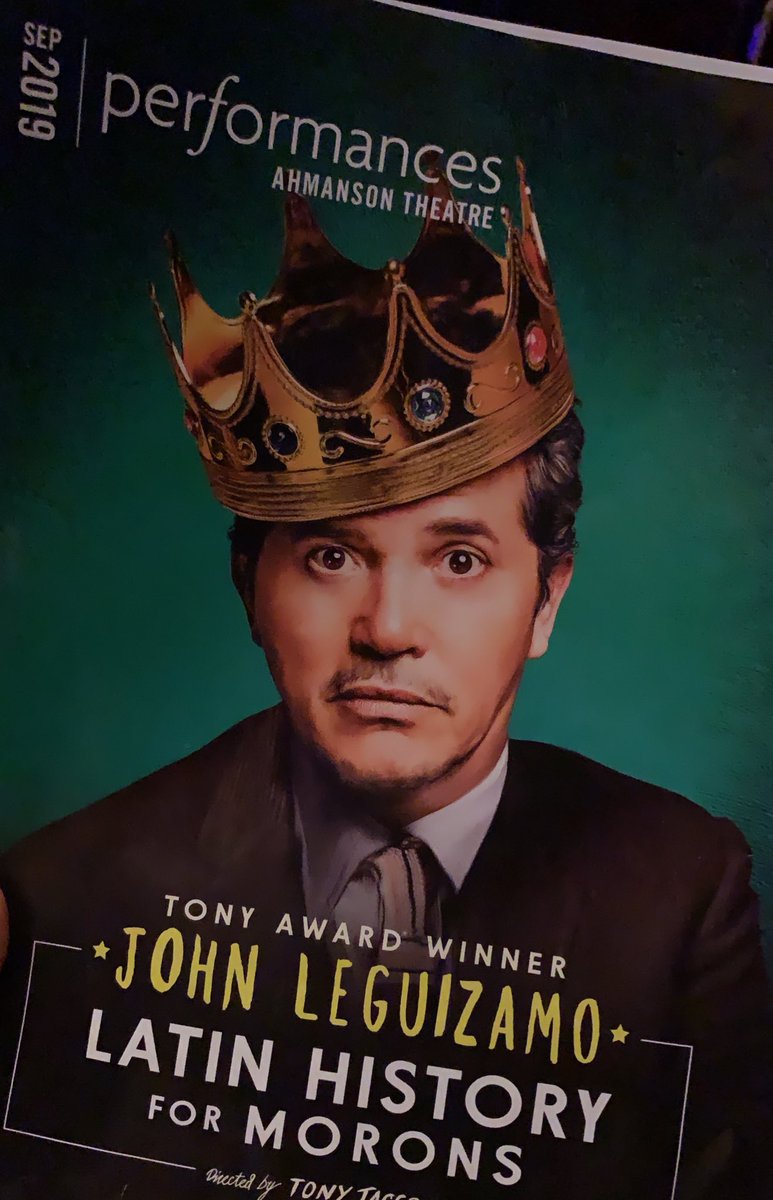 EmeraudeToubia's tweet photo. 🙌🙌 #LATINHISTORYFORMORONS #LH4M 👏 @JohnLeguizamo https://t.co/sWH47j50KL
