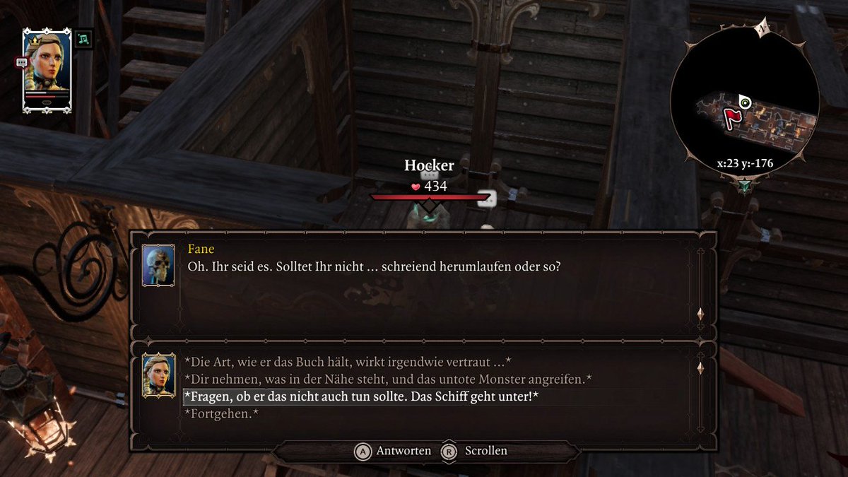 AlanarWindblade's tweet image. Ein Untoter mit Prioritäten. #DivinityOS2