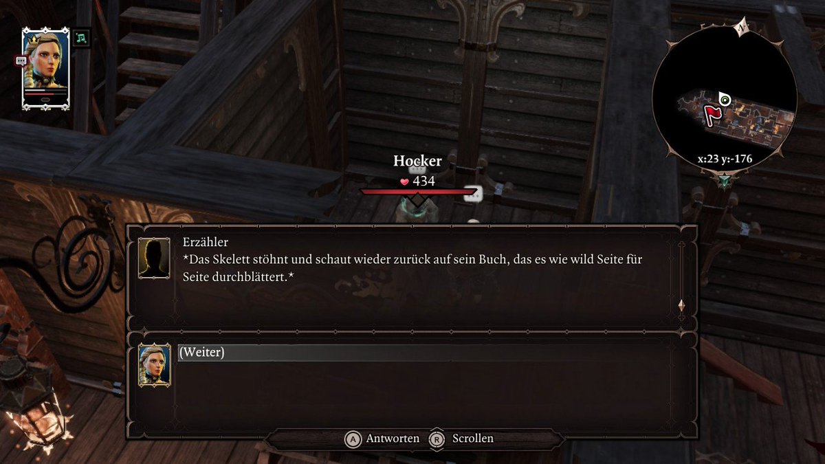 AlanarWindblade's tweet image. Ein Untoter mit Prioritäten. #DivinityOS2