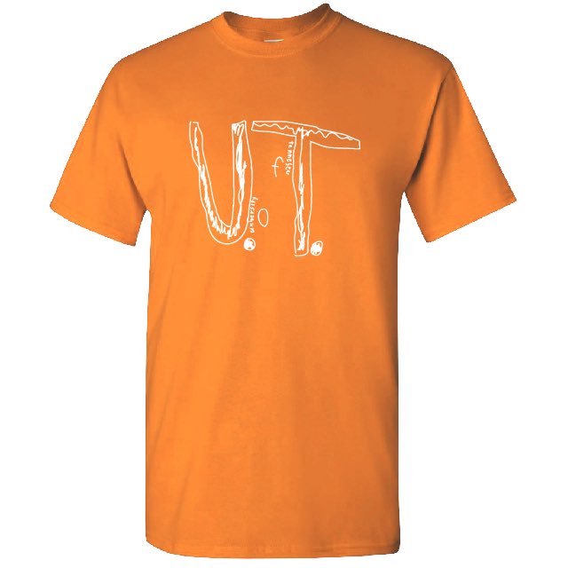 MeredithFrost's tweet photo. A Florida boy who was bullied for his homemade T-shirt representing the University of Tennessee Volunteers at his elementary school’s college colors day had his design made official by the university – and the demand crashed the school’s website. https://t.co/KohMi0kaq2 https://t.co/QwJQRp3o1q