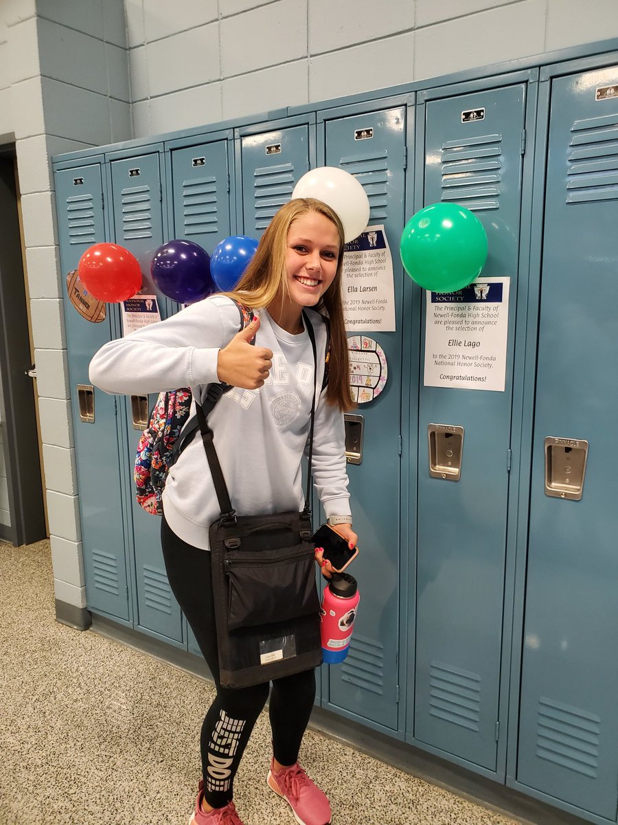 Congratulations to the students selected to be inducted into the National Honor Society. Nice surprise and delight for a Monday! <a href="/NFMustangs/">N-F Schools</a> #newellfonda #surpriseanddelight