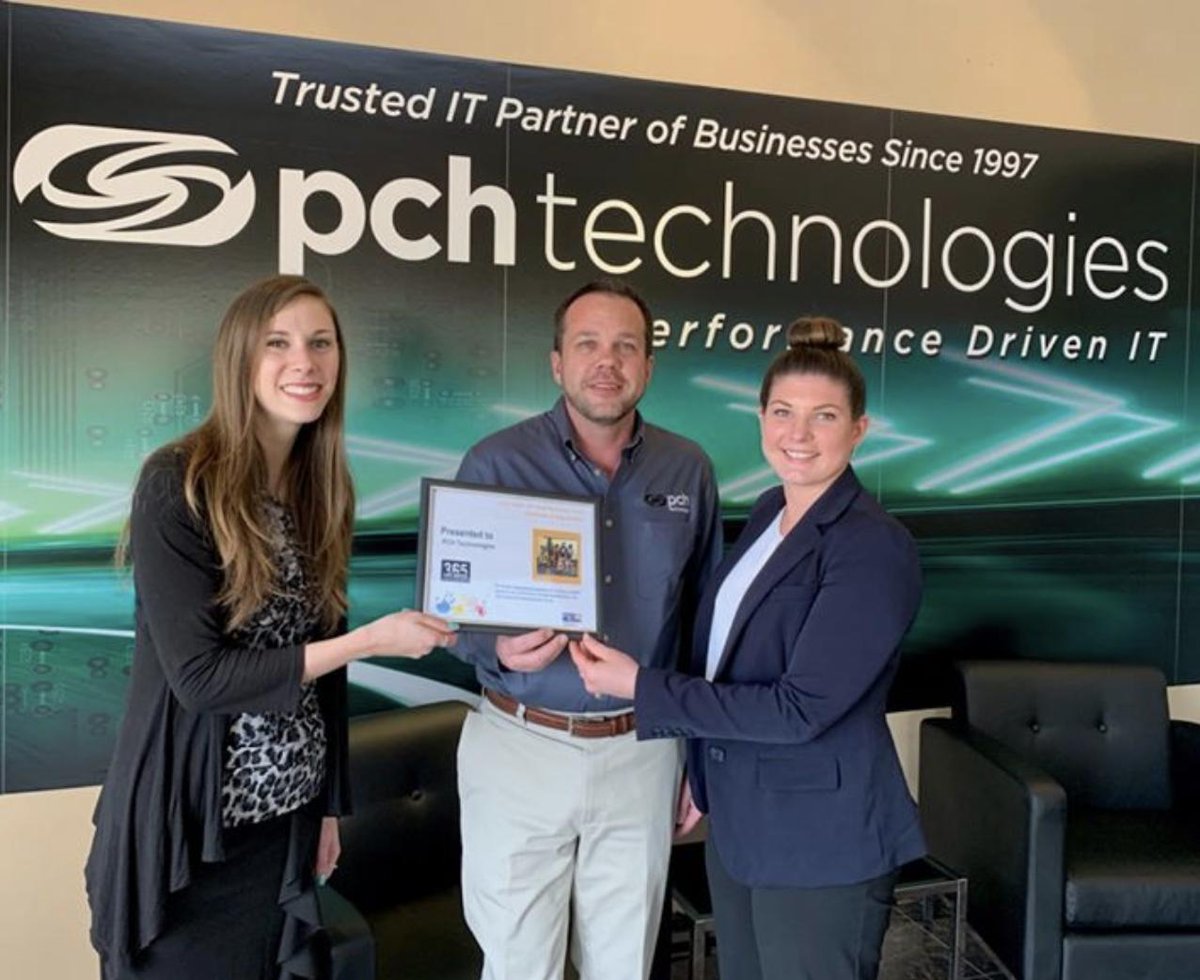pchtechnologies's tweet photo. PCH Technologies is investing in the community by renewing our membership in the 365 Small Business Circle. By donating a dollar a day, our team is ensuring that local nonprofit programs receive funding to continue changing lives.
#PCHTech https://t.co/QSxpFBcFpJ