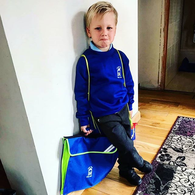 Too cool for first day at school. Super proud dad moment 🤘💚😘 ift.tt/2LI4tp7