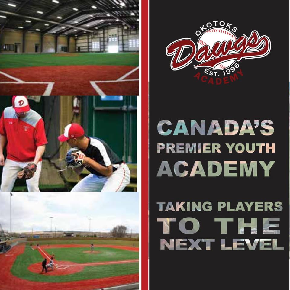 A big shout-out to <a href="/DawgsAcademy/">Okotoks Dawgs Academy</a> on being named the 3rd best program in North America by <a href="/PerfectGameUSA/">Perfect Game USA</a>! We also want to thank Dawgs Academy for their continued sponsorship, helping us with costs associated with bringing you #Alberta's #baseball stories. albertadugoutstories.com/sponsors/
