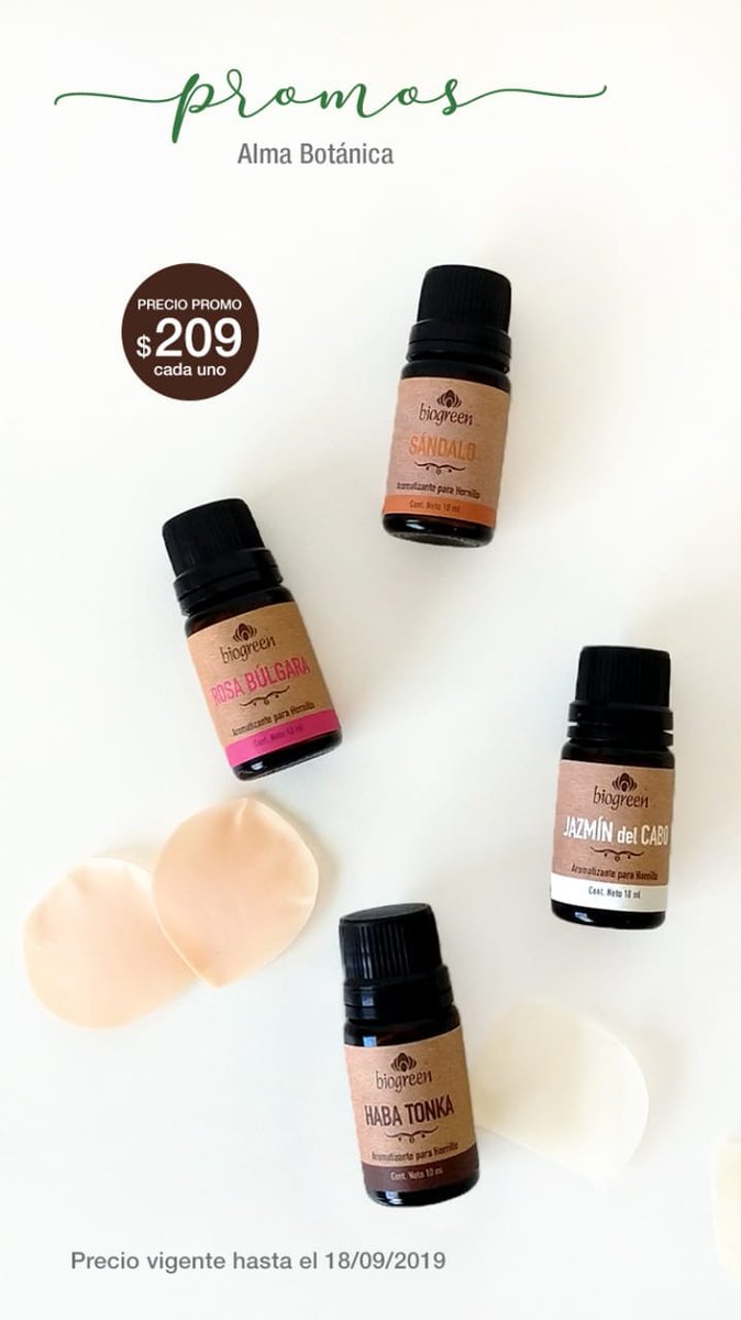 BiogreenL's tweet image. ESENCIAS PARA HORNILLO

-ALMA BOTANICA $209
-AMBIENTALES $229
-PROMO- ALEGRIA $166