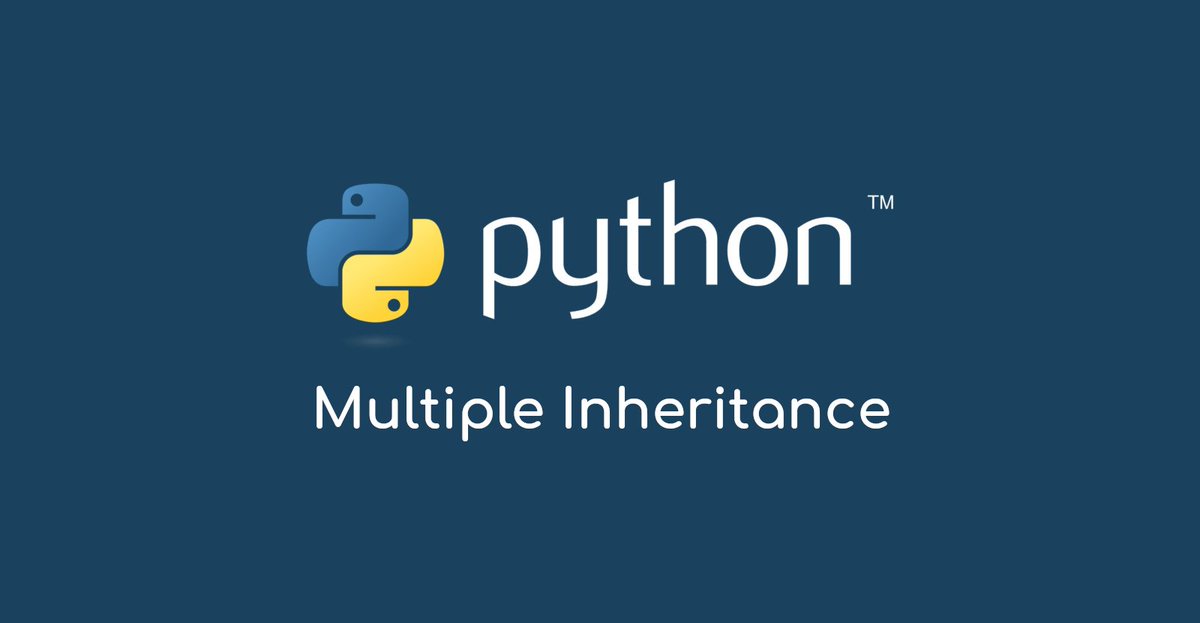 geekboots's tweet image. Multiple #Inheritance
#multipleInheritance #oops
geekboots.com/python/multipl…
