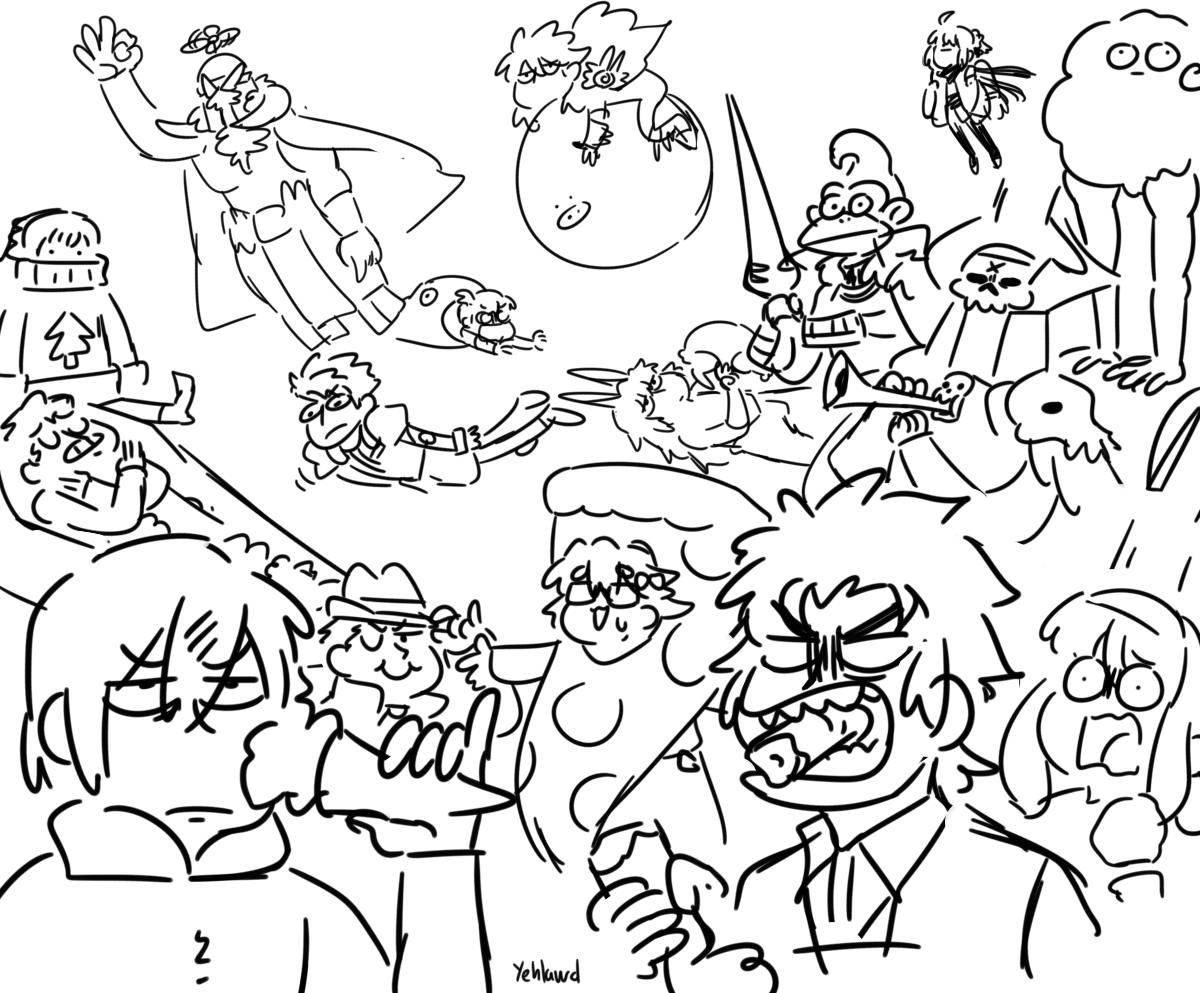 a discord server created a weekly challenge about servants doing unusual things and I dont know what am I doing #FGO #FateGO

ask me anything 