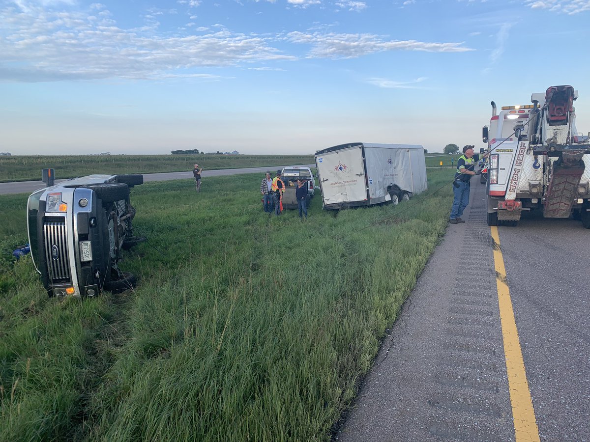 Working an I-80 Accident this last weekend.