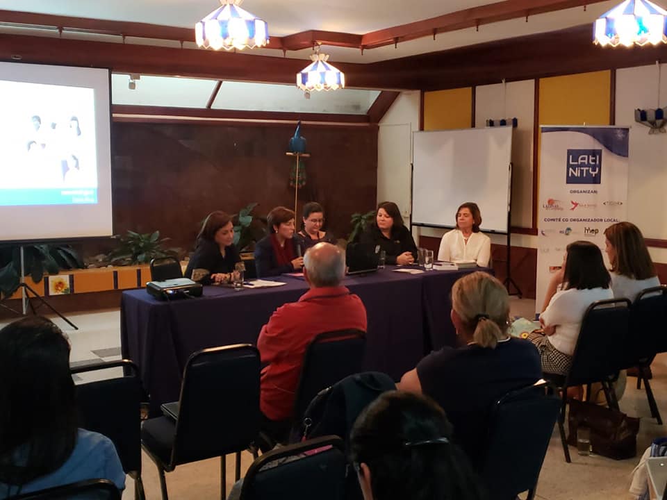 micittcr's tweet photo. Este fin de semana la Viceministra de C y T, Paola Vega Castillo, participó en la Conferencia Internacional Latinity, en el Panel de Políticas Públicas en Género, C y T. Info en https://t.co/qcLLTZm92t #Micitt #Latinity https://t.co/93VveTua5T