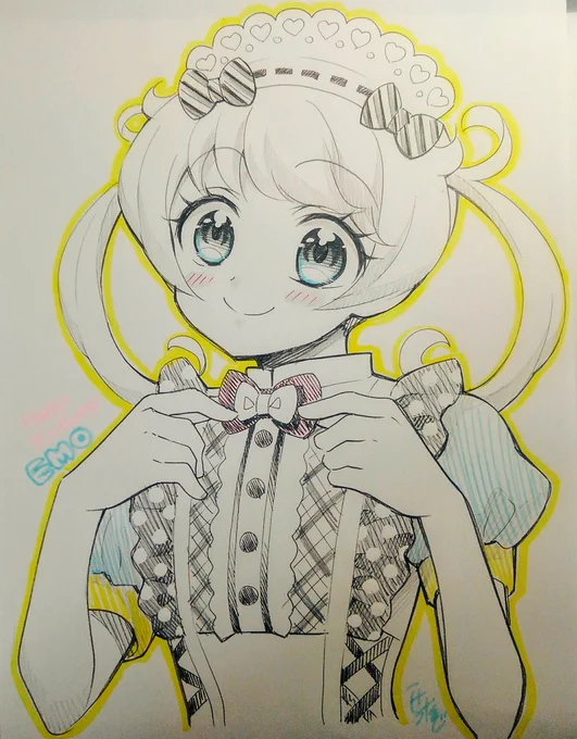 ハッピーバースデーえもっち～✌???

#萌黄えも生誕祭2019 #プリチャン #prichan 