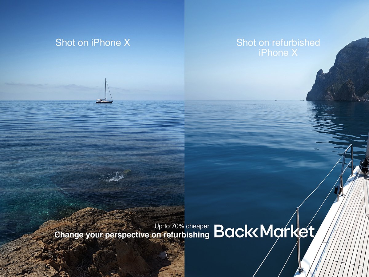 These sly ads show the key difference between a new and refurbished iPhone: adweek.it/2UFwOjU
