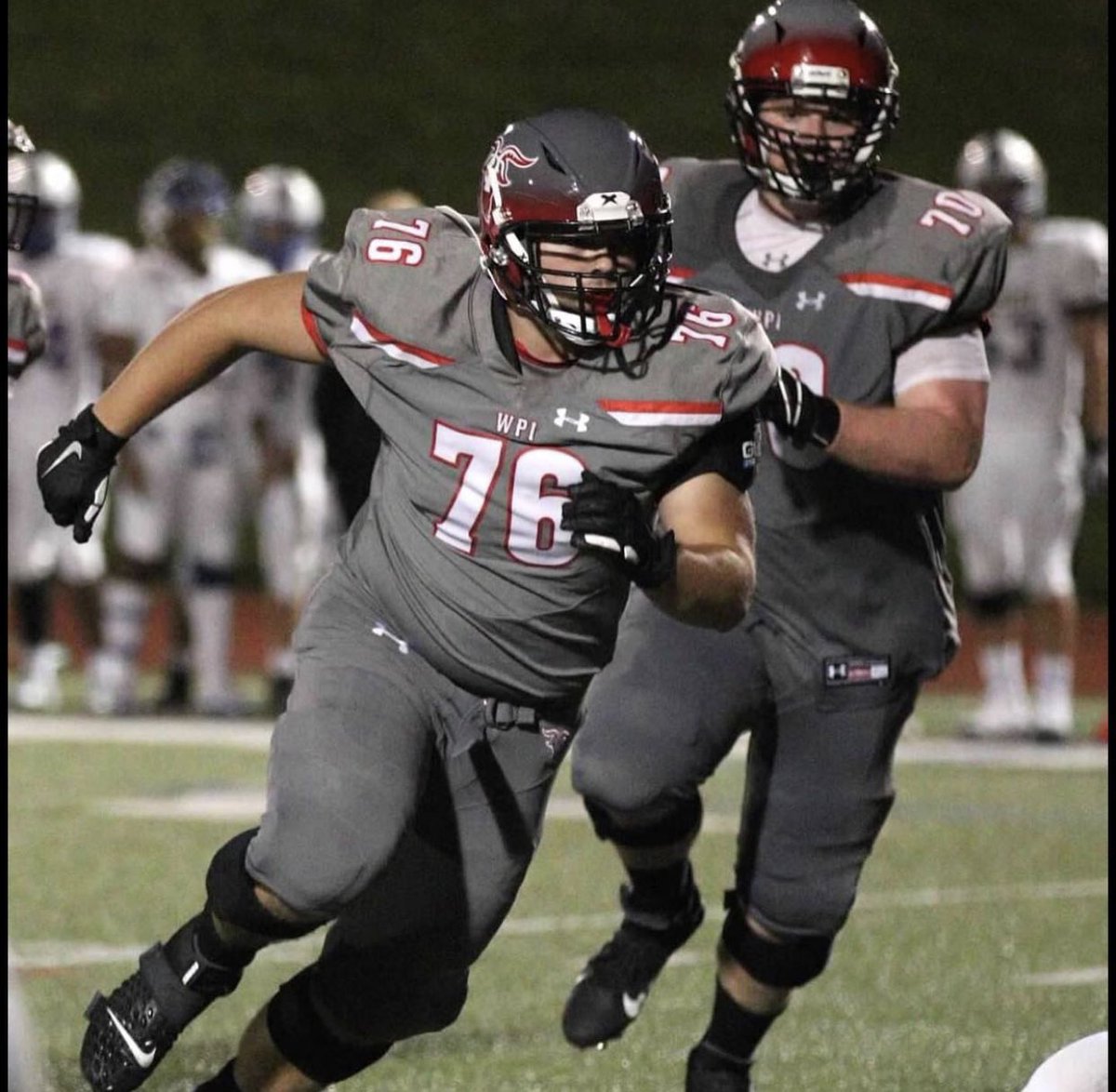 stbfootball's tweet photo. Wishing TJ Cooper a healthy and successful season at WPI. What an accomplishment balancing the demanding academic requirements of his majors along with competing for time on the offensive line. Keep making us proud TJ!  #stbalumni #studentathlete @AthleticsStb @StBernardsCCHS https://t.co/3xI9CeWmR0