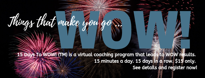 Do you need to refocus and reenergize to get the most out of 2019? Do you want to do it in a supportive, inspirational way? Join 15 Days To WOW! for the reboot you are craving. Only $15. Only 15 minutes a day.

tiararesourcecircle.com/event-calendar…
