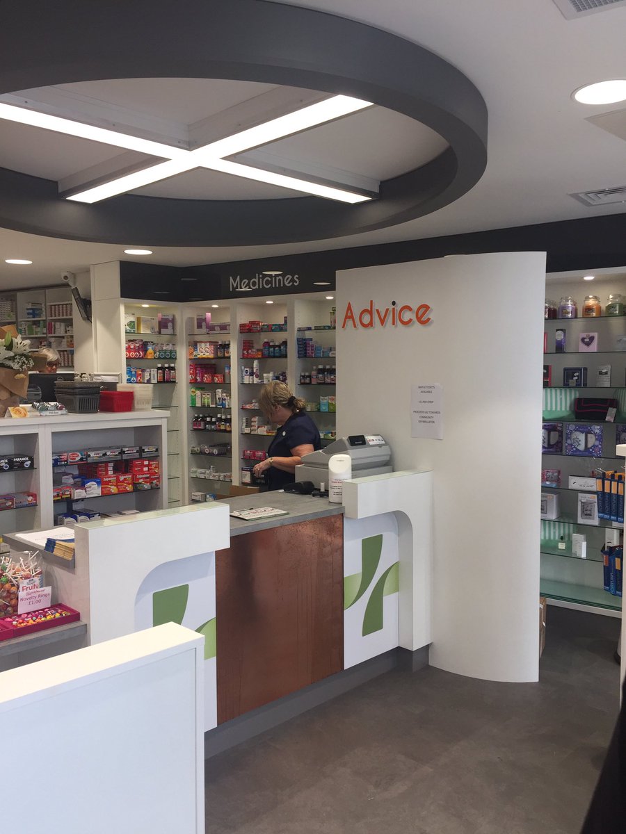 LS_Shopfitting's tweet image. A few photos to provide a glimpse of another bespoke fit out for our good client at Village Pharmacy ( Kilmaurs ).
A fantastic end product and a very happy client.