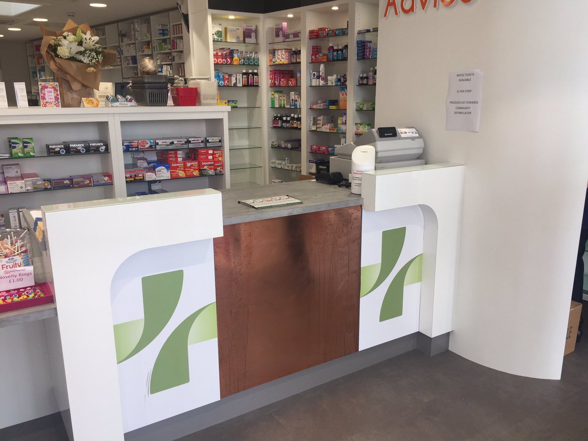 LS_Shopfitting's tweet image. A few photos to provide a glimpse of another bespoke fit out for our good client at Village Pharmacy ( Kilmaurs ).
A fantastic end product and a very happy client.