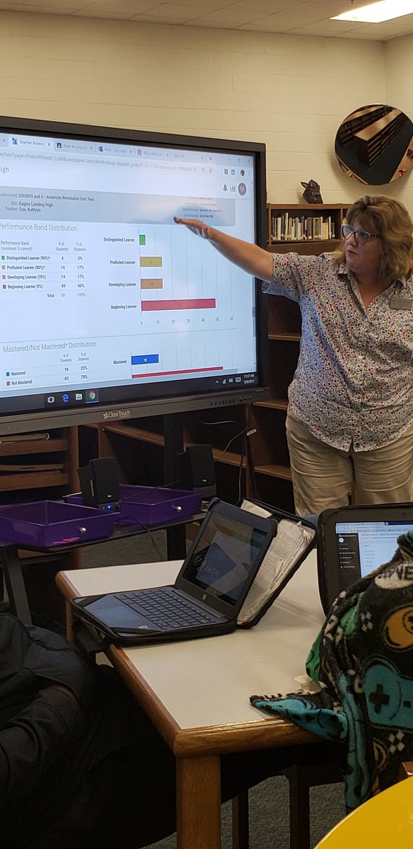 ELHS_HCS's tweet photo. A class data talk is underway with @educatorkathy! Thank you for having conversations about mastery and instructional planning with Ss. #ExpectGrowth #ExpectInitiative #ExpectExceptionalHCS https://t.co/2rGntQXU3N