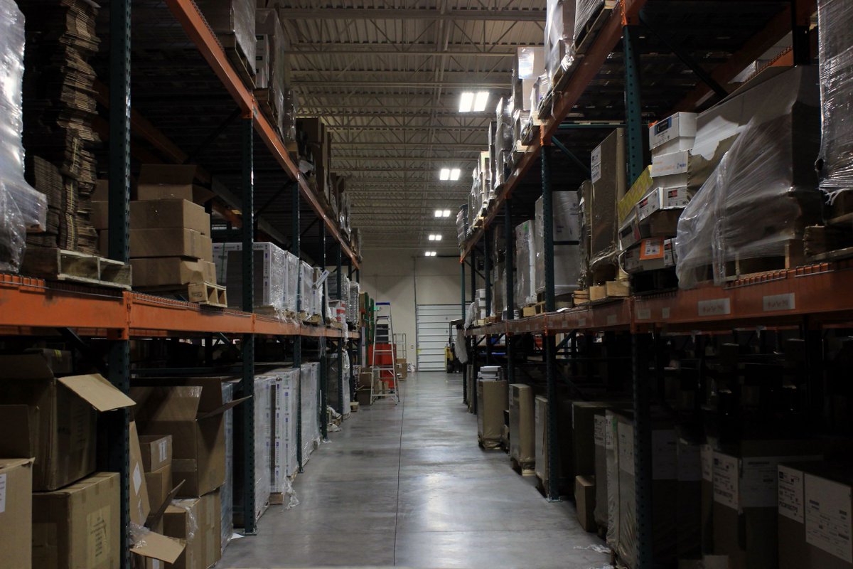 Here's a peak into our #warehouse. Our packaging and shipping departments work quickly, carefully, and efficiently to protect, package, and ship orders.

 #products #printproduction