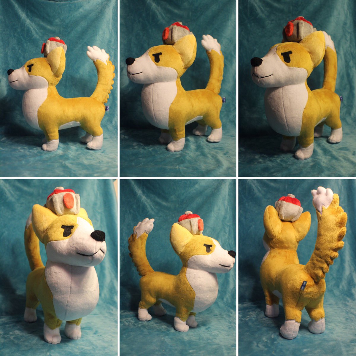 emberfallplush's tweet photo. HAAAAAIL TO THE KIIIIING #dog #infinitytrain #atticus #corgi #kingatticus #corgiking #plush #plushy #plushtoy #plushys #plushtoys #plushie #plushies #finishedplushies #emberfall https://t.co/kA9KszlAFh