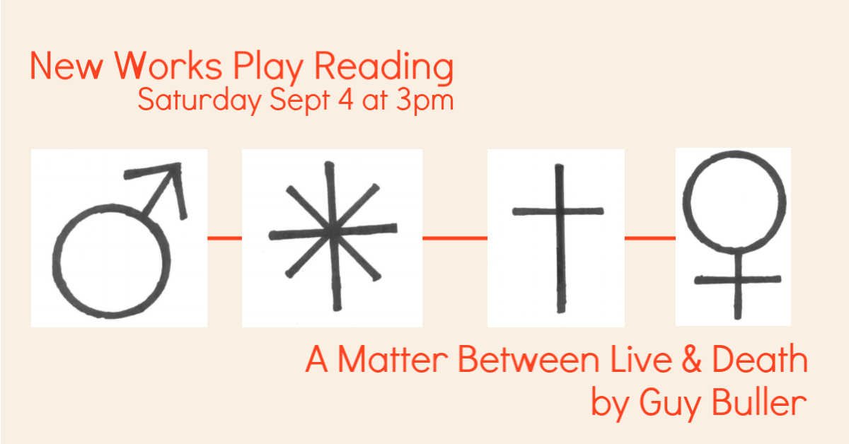 Come hear the new play A Matter Between Live &amp; Death a dark, sexy adult comedy by Guy Buller
1st script from 2019 <a href="/TheatreWakefld/">Theatre Wakefield</a> NewWorks Prog
This intriguing allegory of life’s beginnings &amp; endings will get you thinking!
Sept 14, 3pm <a href="/CentreWakefield/">Centre Wakefield</a> #tada2019
<a href="/OttawaFestivals/">Ottawa Festivals</a>
