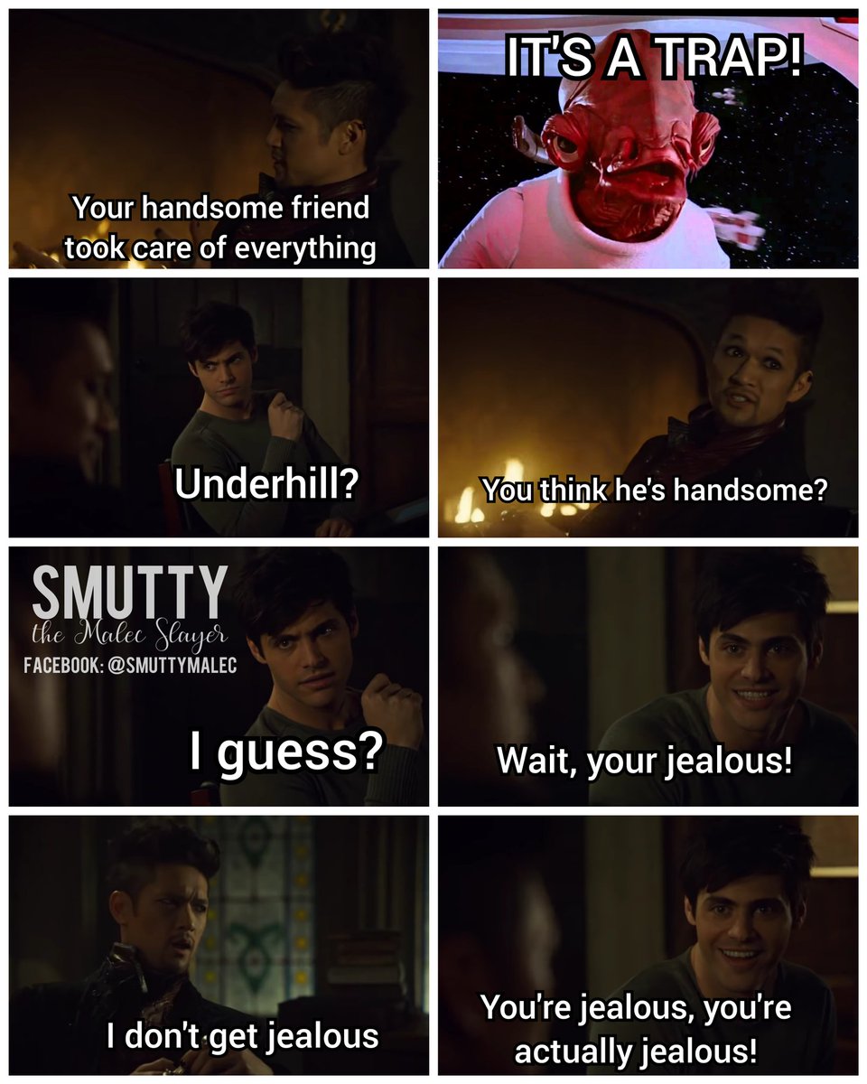 MalecSmutty's tweet photo. It's a trap Alec!
#shadowhunters #shadowhuntertv #shadowhuntersedit #shadowhuntersseason2 #shadowhuntersseason3 #malec #aleclightwoodedit #magnusbane #magnus #lgbt #lgbtq #lgbtmemes #themortalinstruments https://t.co/kR9FzuRPUc