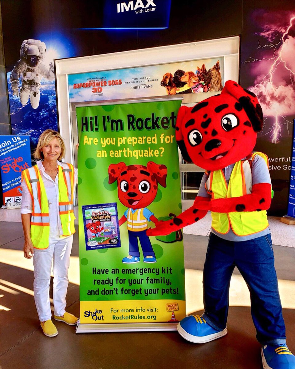 RocketRules1's tweet photo. We were honored to support the California Science Center’s #NationalPreparednessMonth Event! 🐶❤️
#DogsAScienceTail #SuperpowerDogs #PetSafety #PetPreparedness #TheHeroInYouFoundation #RocketRules #RocketRulesForSafety #StaySafe #EmergencyPreparedness https://t.co/ebyEEToucZ