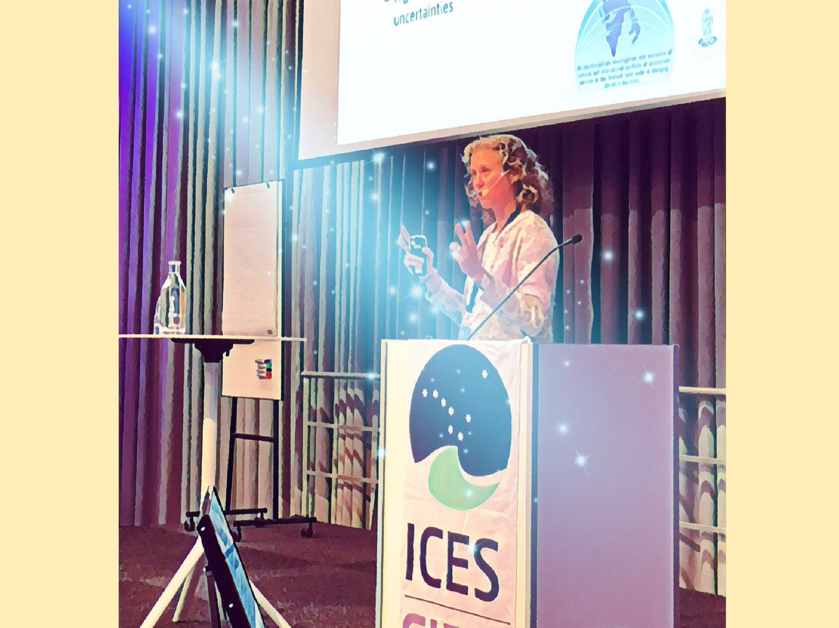 DickeyCollas's tweet photo. Spreading the magic @DorothyDankel @cha_weber lead a busy interactive session @ICES_ASC #ICESASC19 on stakeholder engagement on climate adaptation https://t.co/kygOTdSjS8