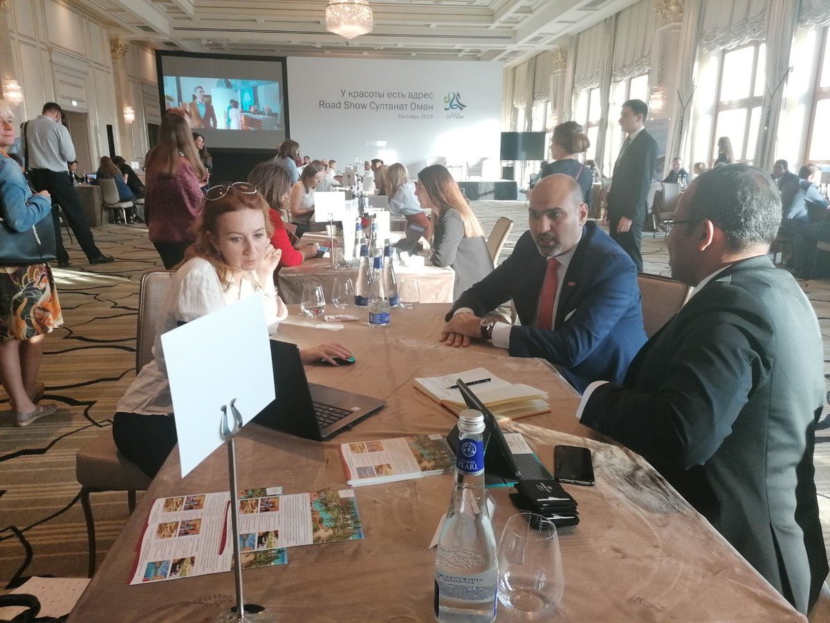 انطلاق حلقات العمل الترويجية للمقومات السياحية في #السلطنة بــ #موسكو