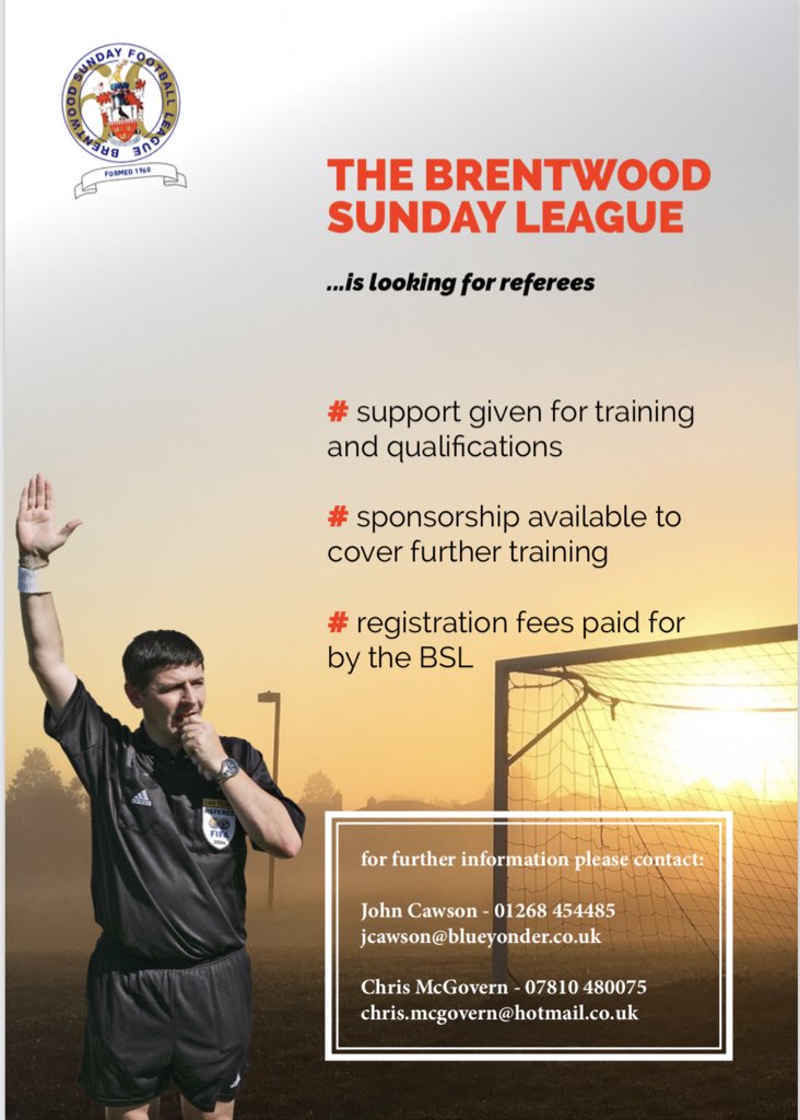 Any refs out there looking for a new league...feel free to share/retweet