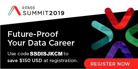 SQLSatIndy's tweet photo. Did you know you can save $200 if you register for the @sqlpass Summit by THIS FRIDAY? But wait! You can use referral code SSDISJKCM to save an additional $150. You know you want to go, save some money and register today.  https://t.co/0uUSHRkRpD https://t.co/QNUWUtjiD0