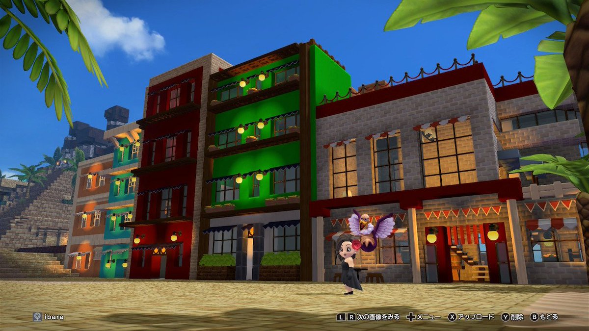 秋月ルコ على تويتر ビーチ沿いの町 ドラゴンクエストビルダーズ2 Dqb2 Nintendoswitch