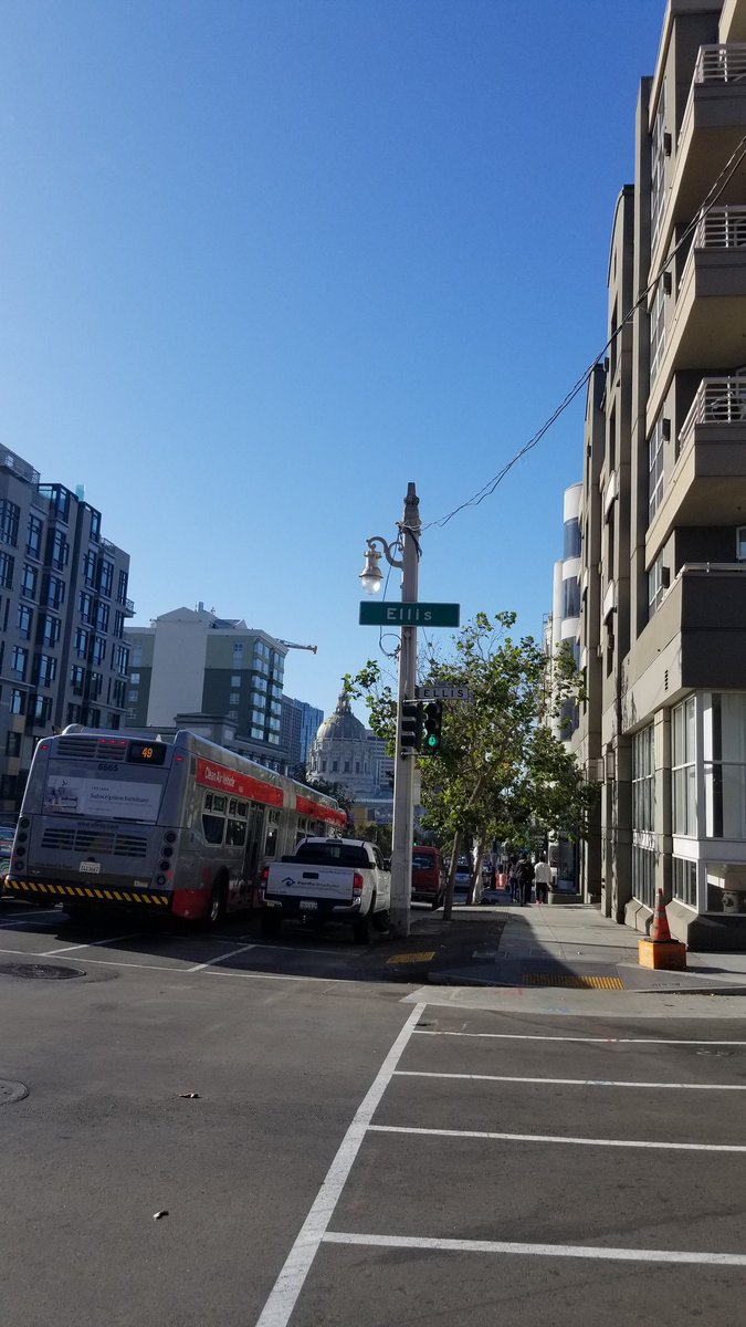FitzTheReporter's tweet image. Just a quick 38-Geary ride to thr kickoff press conference for #transitweek2019 at City Hall ...