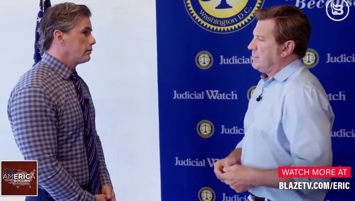 TomFitton's tweet photo. What is Biden hiding in Delaware?  @JudicialWatch sues to find out. Great interview with @EricBolling! https://t.co/DQXdjVHu7w https://t.co/whUcedeJzv