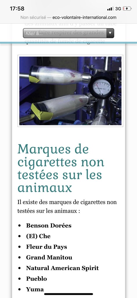 angelwild_6's tweet photo. Voici la face cachée du commerce du tabac. 
La quasi totalité des marques de tabac sont testées sur les animaux.
Les gérants de ces labos affirment que si les clients voyaient l’état des animaux, ils perdraient énormément d’argent.
Certaines marques de tabac sont non testées https://t.co/tDsC1Pxoor