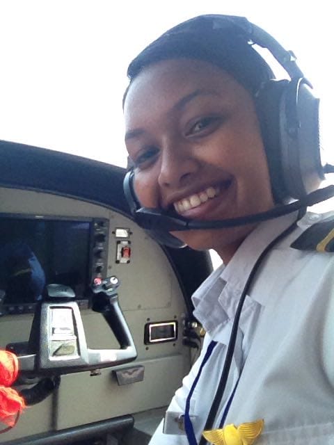 ANI's tweet photo. Odisha: 27-year-old Anupriya Lakra from Naxal-affected Malkangiri district becomes the first female pilot from the region to fly a commercial plane. She will soon join a private airline as a co-pilot. https://t.co/6arfFt4rNZ