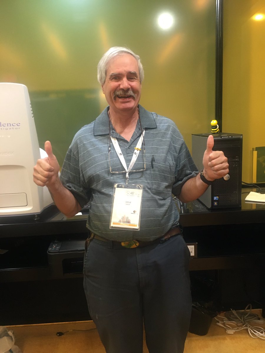 RandoxFood's tweet image. We’ve had some happy customers this morning getting antibiotic free honey test results! Stop by booth B1 at @apimondia to get your honey sample tested.

#honey #honeytesting #honeyanalysis #apimondia #apimondia19