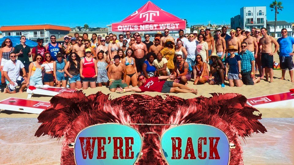 TempleLAStudy's tweet image. Don't forget current LA owls and LA owl alumni, Temple's 2nd Annual Beach Day Blast is coming up this Saturday! Grab your sunscreen and click the link to rsvp facebook.com/events/3398518… #owlsflywest